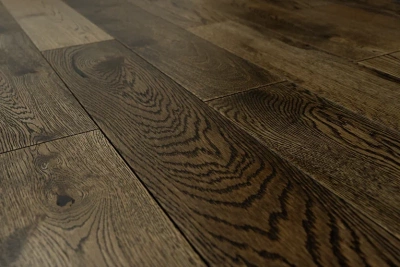 фото паркетной доски Amberwood Фьюжн Дуб Антик Браш, масло