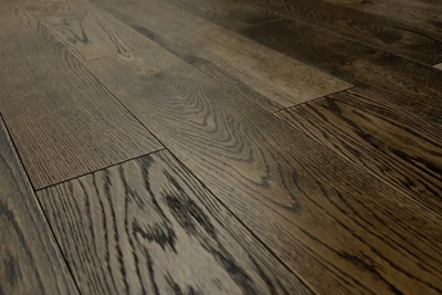 фото паркетной доски Amberwood Фьюжн Дуб Антик Браш, масло