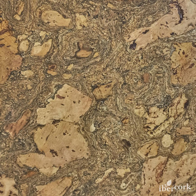 фото пробкового пола iberCork Леон Негро