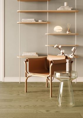 фото инженерной доски Quartz Parquet Дуб Флэт Уайт 1258-55