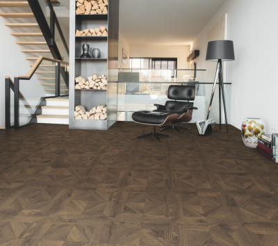 Ламинат Quick Step IPU 4145 Дуб кофейный брашированный в наличии
