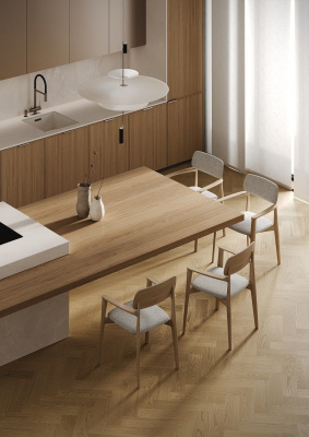 фото инженерной доски Quartz Parquet Дуб Шампань 44-414
