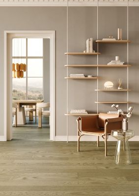 фото инженерной доски Quartz Parquet Дуб Флэт Уайт 1258-55