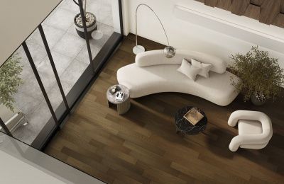 фото инженерной доски Quartz Parquet Дуб Брауни 413
