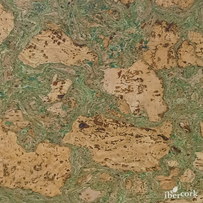 фото пробкового пола iberCork Леон Верде