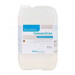 фото Водный двухкомпонентный лак Двухкомпонентный полиуретановый лак Berger Aqua-Seal CeramicStar