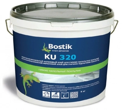 фото клей Клей универсальный акриловый эмульсионный BOSTIK KU 320