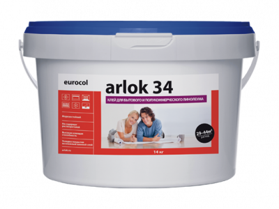 фото клей Клей для бытового и полукоммерческого линолеума Arlok 34