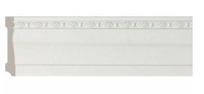 ПЛИНТУС 95, БЕЛЫЙ МАТОВЫЙ, 195-16