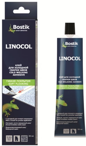 фото клей Клей для холодной сварки швов BOSTIK Linocol, 0,05 л